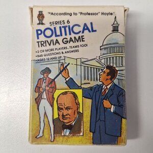 Hoyle Pocket Trivia Politics 1984 History Facts Quiz Travel Flashcards‎ Jeopardy